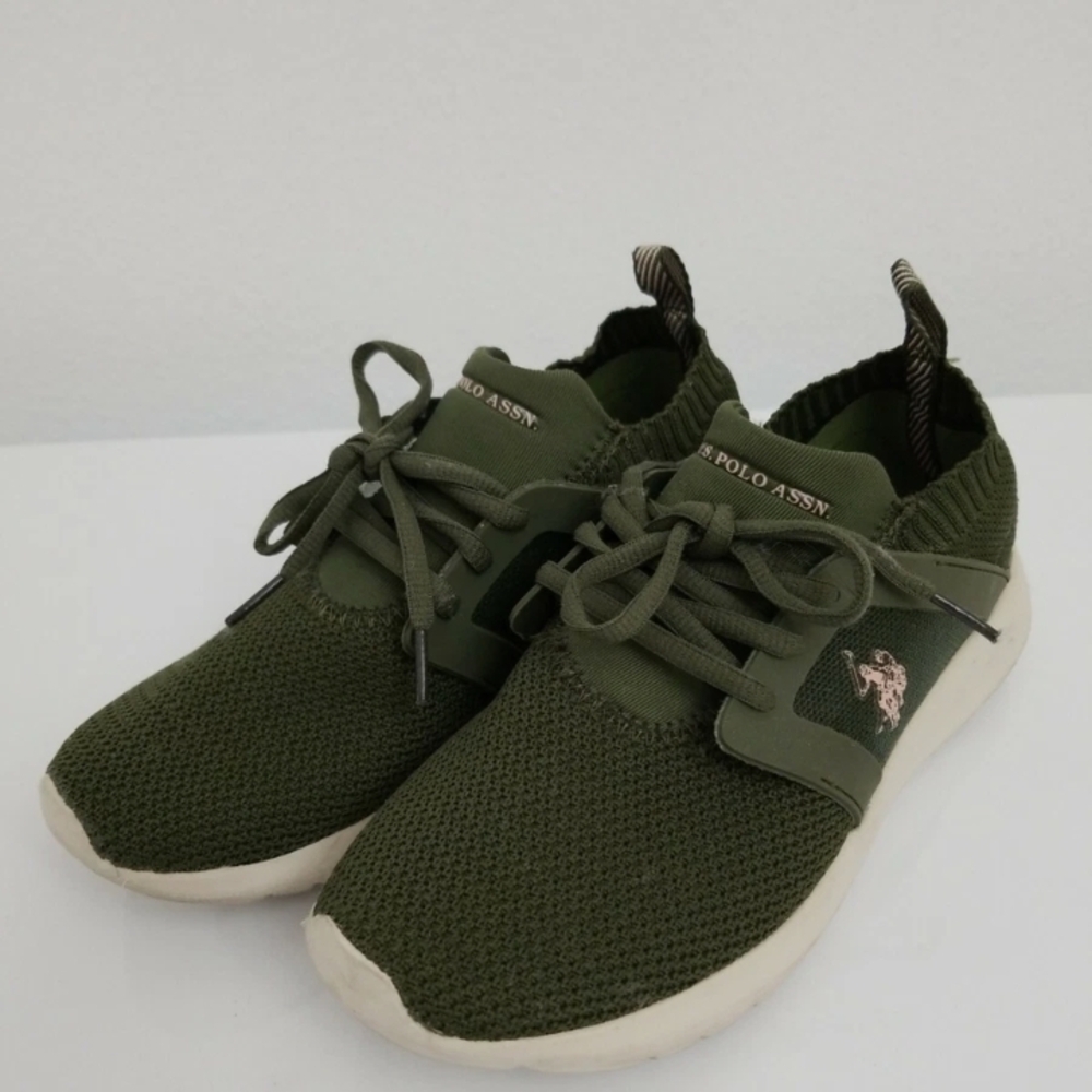 U.S. Polo Assn. Green Athletic Shoes